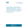 UNE EN 61970-552:2016 Energy Management System Application Program Interface (EMS-API) - Part 552: CIMXML Model Exchange Format (Endorsed by Asociación Española de Normalización in February of 2017.)