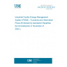 UNE EN IEC 63376:2023 Industrial Facility Energy Management System (FEMS) - Functions and Information Flows (Endorsed by Asociación Española de Normalización in November of 2023.)