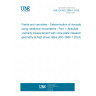UNE EN ISO 2884-1:2025 Paints and varnishes - Determination of viscosity using rotational viscometers - Part 1: Absolute viscosity measurement with cone-plate measuring geometry at high shear rates (ISO 2884-1:2024)