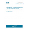 UNE EN IEC 63522-24:2025 Electrical relays - Tests and measurements - Part 24: Load transfer (Endorsed by Asociación Española de Normalización in July of 2025.)