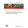 BS EN 13262:2026 Railway applications. Wheelsets and bogies. Wheels. Product requirements BS EN 13262:2026 Railway applications. Wheelsets and bogies. Wheels. Product requirements