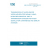UNE EN 61603-3:1999 ERRATUM TRANSMISSION OF AUDIO AND/OR VIDEO AND RELATED SIGNALS USING INFRA-RED RADIATION. PART 3: TRANSMISSION SYSTEMS FOR AUDIO SIGNALS FOR CONFERENCE AND SIMILAR SYSTEMS