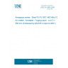 UNE EN 3969:2006 Aerospace series - Steel FE-PL1507 (40CrMoV12) - Air melted - Annealed - Forging stock - a or D = 350 mm (Endorsed by AENOR in April of 2007.)