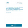 UNE EN 14185-2:2007 Non fatty foods - Determination of N-methylcarbamate residues - Part 2: HPLC method with clean-up on a diatomaceous earth column