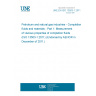UNE EN ISO 13503-1:2011 Petroleum and natural gas industries - Completion fluids and materials - Part 1: Measurement of viscous properties of completion fluids (ISO 13503-1:2011) (Endorsed by AENOR in December of 2011.)