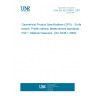 UNE EN ISO 5436-1:2001 Geometrical Product Specifications (GPS) - Surface texture: Profile method; Measurement standards - Part 1: Material measures. (ISO 5436-1:2000)