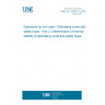 UNE EN 13630-2:2003 Explosives for civil uses - Detonating cords and safety fuses - Part 2: Determination of thermal stability of detonating cords and safety fuses