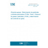 UNE EN 1528-2:1997 Fatty food - Determination of pesticides and polychlorinated biphenyls (PCBs) - Part 2: Extraction of fat, pesticides and PCBs, and determination of fat content