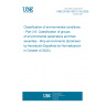 UNE EN IEC 60721-3-6:2025 Classification of environmental conditions - Part 3-6: Classification of groups of environmental parameters and their severities - Ship environments (Endorsed by Asociación Española de Normalización in October of 2025.)