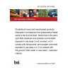 PD CEN/TR 15119:2005 Durability of wood and wood-based products. Estimation of emissions from preservative treated wood to the environment. Wood held in the storage yard after treatment and wooden commodities exposed in use class 3 (not covered, not in contact with the ground), and wooden commodities exposed in use class 4 or 5 (in contact with the ground, fresh water or sea water). Laboratory method