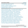 CSN EN 17049 - Animal feeding stuffs: Methods of sampling and analysis - Identification of tylosin, spiramycin, virginiamycin, carbadox and olaquindox at sub-additive levels in compound feed - Confirmatory analysis by LC-MS