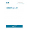 UNE EN ISO 15087-3:2001 Dental elevators - Part 3: Cryer elevators. (ISO 15087-3:2000)