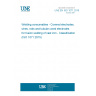 UNE EN ISO 1071:2016 Welding consumables - Covered electrodes, wires, rods and tubular cored electrodes for fusion welding of cast iron - Classification (ISO 1071:2015)