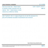 CSN P CEN/TS 15414-1 - Solid recovered fuels - Determination of moisture content using the oven dry method - Part 1: Determination of total moisture by a reference method