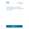 UNE 67039:1993 EX CERAMIC PRODUCTS OF COOKED CLAY. DETERMINATION  OF CALCAREOUS INCLUSIONS.