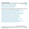 CSN EN IEC 61223-3-7 - Evaluation and routine testing in medical imaging departments - Part 3-7: Acceptance and constancy tests - Imaging performance of X-ray equipment for dental cone beam computed tomography