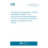 UNE EN ISO 6412-1:2018 Technical product documentation - Simplified representation of pipelines - Part 1: General rules and orthogonal representation (ISO 6412-1:2017) (Endorsed by Asociación Española de Normalización in March of 2018.)