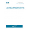 UNE EN ISO 17225-2:2021 Solid biofuels - Fuel specifications and classes - Part 2: Graded wood pellets (ISO 17225-2:2021)