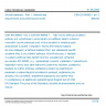 CSN EN 60952-1 ed. 2 - Aircraft batteries - Part 1: General test requirements and performance levels