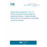 UNE EN 60601-1-10:2008/A1:2015 Medical electrical equipment - Part 1-10: General requirements for basic safety and essential performance - Collateral Standard: Requirements for the development of physiologic closed-loop controllers