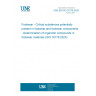 UNE EN ISO 16179:2025 Footwear - Critical substances potentially present in footwear and footwear components - Determination of organotin compounds in footwear materials (ISO 16179:2025) UNE EN ISO 16179:2025 Footwear - Critical substances potentially present in footwear and footwear components - Determination of organotin compounds in footwear materials (ISO 16179:2025)