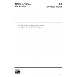 ISO 18629-43:2006