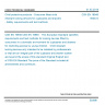 CSN EN 16948 - Child protective products - Consumer fitted child resistant locking devices for cupboards and drawers - Safety requirements and test methods