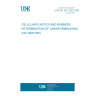 UNE EN ISO 1923:1996 CELLULAR PLASTICS AND RUBBERS. DETERMINATION OF LINEAR DIMENSIONS. (IS0 1923:1981)