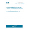 UNE EN IEC 60068-2-38:2021 Environmental testing - Part 2-38: Tests - Test Z/AD: Composite temperature/humidity cyclic test (Endorsed by Asociación Española de Normalización in June of 2021.)