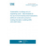 UNE EN ISO 22057:2022 Sustainability in buildings and civil engineering works - Data templates for the use of environmental product declarations (EPDs) for construction products in building information modelling (BIM) (ISO 22057:2022)