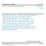 CSN EN 1022 - Furniture - Seating - Determination of stability