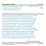 CSN EN IEC 61784-3-13 ed. 3 - Industrial communication networks - Profiles - Part 3-13: Functional safety fieldbuses - Additional specifications for CPF 13