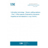 UNE EN 50173-2:2018 Information technology - Generic cabling systems - Part 2: Office spaces (Endorsed by Asociación Española de Normalización in July of 2018.)