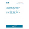 UNE EN ISO 3884:2026 - Solid recovered fuels - Methods for the determination of the content of elements (Al, Ca, Fe, K, Mg, Na, P, S, Si, Ti, As, Ba, Be, Cd, Co, Cr, Cu, Hg, Mo, Mn, Ni, Pb, Sb, Se, Sn, Tl, V, Zn) (ISO 3884:2025)