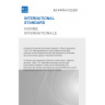 IEC 61076-3-122:2021 - Connectors for electrical and electronic equipment - Product requirements - Part 3-122: Detail specification for 8-way, shielded, free and fixed connectors for I/O and data transmission with frequencies up to 500 MHz and current-carrying capacity in industrial environments