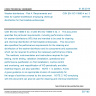 CSN EN ISO 15883-4 ed. 3 - Washer-disinfectors - Part 4: Requirements and tests for washer-disinfectors employing chemical disinfection for thermolabile endoscopes