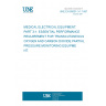 UNE EN 60601-3-1:1997 Medical electrical equipment - Part 3-1: Essential performance requirements for transcutaneous oxygen and carbon dioxide partial pressure monitoring equipment