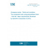 UNE EN 2434-001:2010 Aerospace series - Paints and varnishes - Two component cold curing polyurethane finish - Part 001: Basic requirements (Endorsed by AENOR in December of 2010.)