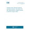 UNE EN 2591-606:2002 Aerospace series. Elements of electrical and optical connection. Test methods. Part 606: Optical elements. Crosstalk (Endorsed by AENOR in August of 2002.)