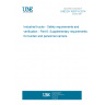 UNE EN 16307-6:2014 Industrial trucks - Safety requirements and verification - Part 6: Supplementary requirements for burden and personnel carriers