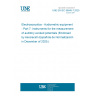 UNE EN IEC 60645-7:2025 Electroacoustics - Audiometric equipment - Part 7: Instruments for the measurement of auditory evoked potentials (Endorsed by Asociación Española de Normalización in December of 2025.) UNE EN IEC 60645-7:2025 Electroacoustics - Audiometric equipment - Part 7: Instruments for the measurement of auditory evoked potentials (Endorsed by Asociación Española de Normalización in December of 2025.)