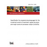BS 5110-1:1979 Specification for programming languages for the numerical control of machines Logical structure and major words of processor output (CLDATA)