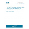 UNE EN ISO 105-Z03:2000 TEXTILES - TESTS FOR COLOUR FASTNESS - PART Z03: INTERCOMPABILITY OF BASIC DYES FOR ACRYLIC FIBRES (ISO 105-Z03:1996)