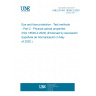 UNE EN ISO 18526-2:2020 Eye and face protection - Test methods - Part 2 : Physical optical properties (ISO 18526-2:2020) (Endorsed by Asociación Española de Normalización in May of 2020.)