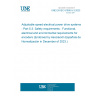 UNE EN IEC 61800-5-3:2023 Adjustable speed electrical power drive systems - Part 5-3: Safety requirements - Functional, electrical and environmental requirements for encoders (Endorsed by Asociación Española de Normalización in December of 2023.)