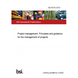 Bs 6079 19 Project Management Principles And Guidance For The Management Of Projects European Standards