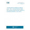 UNE EN 62680-4:2014 Universal serial bus interfaces for data and power - Part 4: Universal Serial Bus Cables and Connectors Class Document, Revision 2.0 (Endorsed by AENOR in June of 2014.)