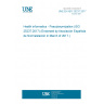 UNE EN ISO 25237:2017 Health informatics - Pseudonymization (ISO 25237:2017) (Endorsed by Asociación Española de Normalización in March of 2017.)