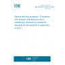 UNE EN 60731:2012/A1:2022 Medical electrical equipment - Dosimeters with ionization chambers as used in radiotherapy (Endorsed by Asociación Española de Normalización in September of 2022.)