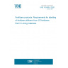 UNE 142405-5:2020 Fertilizers products. Requirements for labelling of fertilizers different from CE fertilizers. Part 5: Liming materials.